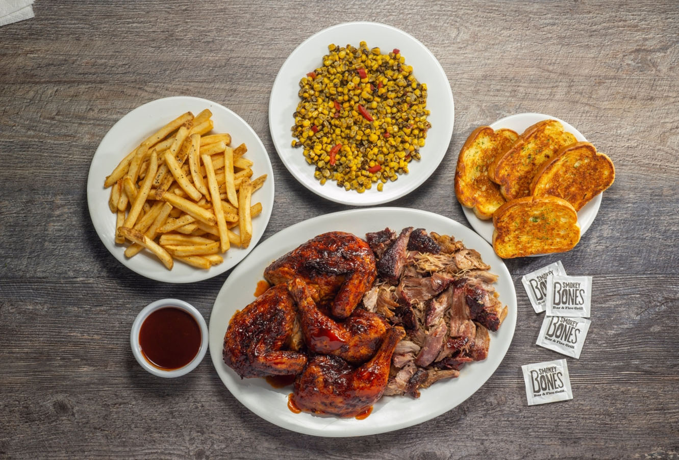 BBQ Family Meals Smokey Bones Menu